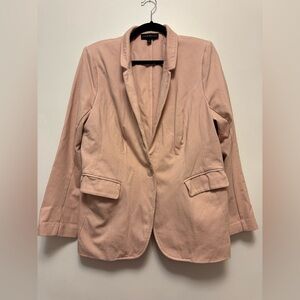 Lane Bryant Blush Pink Blazer